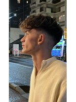 ワンワンオー バーバーショップ 長浜店(@110 BARBER SHOP)&nbsp;スペインカール