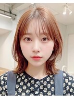 サンドハーツギンザ(sand Hearts ginza)&nbsp;似合わせカット/外はねボブ/ブリーチなしダブルカラー/銀座駅