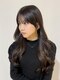ムージー(moug)の写真/【袋町・本通】韓国風カット,暗髪もお任せください!長さを変えずに顔周りのニュアンスチェンジで雰囲気UP◇