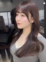 ロンドアヴァントゥス 池袋(Lond aventus)&nbsp;ワイドバングイメチェン美髪外ハネボブ+レイヤーカット韓国/池袋