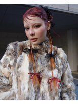 レコ 渋谷(LECO)&nbsp;オレンジレッドボルドーハイトーンケアブリーチ