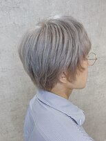 ユーカナヤマ(u Kanayama) メンズカット/シルバーアッシュ/ダブルカラー/ブリーチ