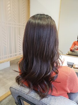 ミリ 国分寺(Mili) リバース巻きレイヤースタイル&スモーキーブラウンカラー