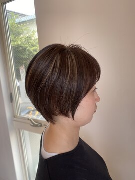 リノア 鵠沼海岸(LINOA) 透明感ハイライトショート！