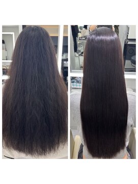 アロン(Allons Ginza) 【髪質改善】sins式シルク酸性ストレート/銀座