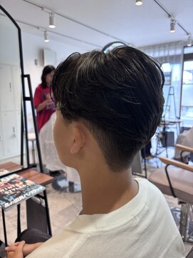 ヘアーサロン フーガ 春日部店(HAIR SALON fuuga) ニュアンスパーマ風カット 春日部美容室 かの