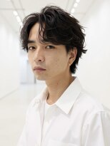 ライズ ネックス ザ サロン 渋谷(LIZE nex the salon) センターパート/メンズカット/短髪【#渋谷駅#髪質改善】