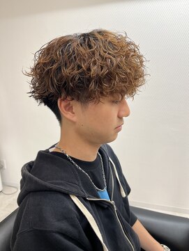 アンサ 小倉店(ANSA) 無造作スパイラルパーマ × マッシュショート