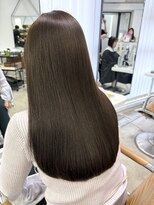 メモリーズ 表参道(Memories)&nbsp;オリーブグレージュで艶と透明感で柔らかいヘア♪20代30代40代