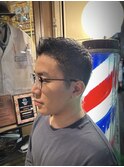 ビジネスカット　ショート刈り上げ　新潟ビジネスマン　床屋