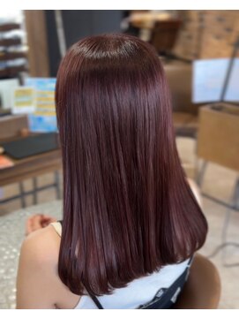 スペックホルダー(Spec Holder) 赤みブラウンカラー1.15大人ガーリー