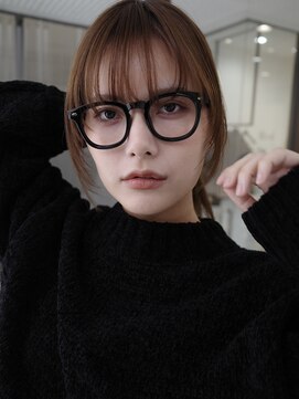 ヌヌ 渋谷 原宿 明治神宮前(nunu) レイヤーカットウルフカットボブグレージュオリーブべージュ