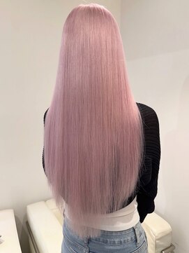 melt.tokyo【メルトトウキョウ】【4月中旬NEW OPEN(予定)】 インナーカラー/トリートメント/デザインカラー/ペールピンク