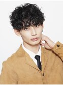 直毛の方でも動かせる◎波巻きパーマ 波巻きスパイラル メンズ