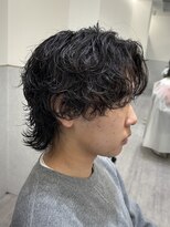 ビカムメンズヘアー 栄店(become men's hair)&nbsp;名古屋/栄/メンズパーマ/スパイキーショート/短髪/ビジネスヘア