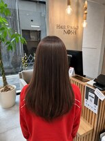 ヘアースパ ノッシュ 博多千代店(Hair Spa Nosh)&nbsp;レッドブラウン