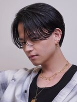 ブラック(BLACK)&nbsp;クラックセンターパート