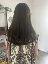 ヘアーアイストゥーレ(HAIR ICI TRE) オリーブ ベージュ グレージュ ブリーチなし 担当阿知波