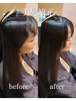 ミレヘアー 越谷(Mire hair)&nbsp;20代/30代/毎朝のアイロンから解放される美髪矯正/縮毛矯正