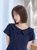 フォト 新宿三丁目(foto)&nbsp;髪質改善地毛風縮毛矯正くびれレイヤー切りっぱなしボブ