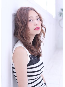 ヘアーズベリー 八戸ノ里店(hairs BERRY) 重軽巻き髪スタイル