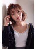 【Loco by neolive】 シフォンベージュ×ボブウルフ