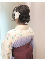 アイルビーヘア(I'll b hair)&nbsp;【下北沢＊I'll b hair＊】袴に似合う★ねじり編み無造作カール