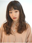 デジタルパーマでコテ巻きのようなカール