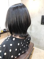 エトネ ヘアーサロン 仙台駅前(eTONe hair salon) 大人可愛い20代30代40代小顔ひし形ミディアム前下がり