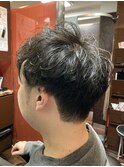 ツーブロックパーマスタイル