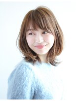 アフロート ルヴア(AFLOAT RUVUA)&nbsp;30/40/50代【小顔大人くびれヘア】×透明感イルミナカラー 京佳