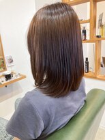 ハルララヘアー(harurara hair)&nbsp;【harurara hair大分/明野】ミディアムボブ×ショコラベージュ