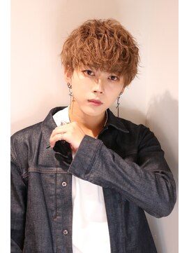 ネイビー(NAVY) 簡単スタイリング 無造作束感 スパイラル マッシュ