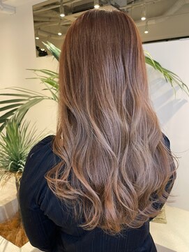 ジーナ セントラル銀座(Zina) 大人かわいいコテ巻き＊ショコラベージュ33 ZinaCENTRAL