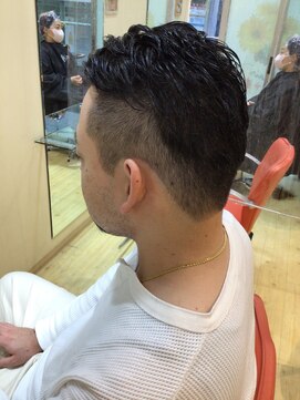 エイチエアー アルファ H'air alfa つつじヶ丘北口店 ツーブロショートスタイル