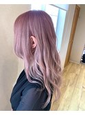 ハイトーン×ピンクベージュ