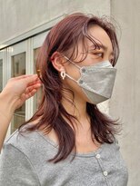 フランチェスカ(Francesca)&nbsp;レッド　赤髪　ソフトウルフ　/カシスブラウン◎カシスピンク◎