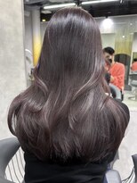 シティ(CITY)&nbsp;ラベンダーグレージュ ブリーチなし ダブルカラー 韓国ヘア