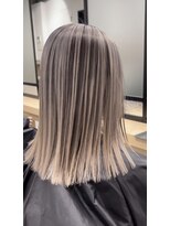 フォーク(FOLK)&nbsp;YAMATO バレイヤージュ×ミルクティーグレージュ白髪ぼかし対応