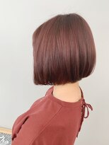 グラム 岡崎南店(gram)&nbsp;丸みボブ＿ピンク＿ケアブリーチ＿髪質改善＿81