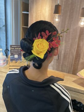 シエル(hair terrace Ciel) タイトシニヨン