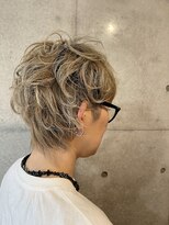 ピュアソウル(Pure Soul) ニューヨークドライカット×白髪いかしダブルカラー×ショート