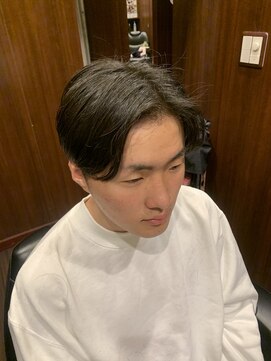 ヒロギンザ 恵比寿店(HIRO GINZA) ツーブロックビジネスショートフェードスパイラルツイストパーマ