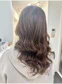 コテ巻き風パーマ/デジタルパーマ/韓国パーマ/ミディアムパーマ
