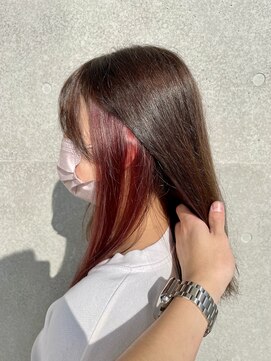 ミーツ バイ カシェート 武蔵藤沢店(meets by cachette) イヤリングカラー/ピンク/アッシュグレー