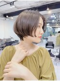 ☆マッシュショート顔周りカット艶髪