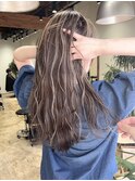 ハイライト レイヤー ショートヘア ボブ くびれレイヤー