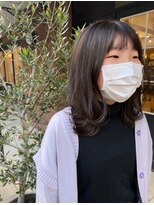 トータルビューティ ジェム バイ ヘアタイム(TOTAL BEAUTY gem by HAIR TIME)&nbsp;外ハネしやすい鎖骨ラインセミロング