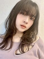 サンド クリア 横浜本店(sand clear)&nbsp;ボブディオリーブベージュ髪質改善縮毛矯正フェイスレイヤー