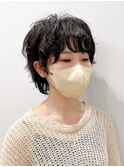 【松戸 藤原】マッシュレイヤー黒髪ニュアンスウェーブ